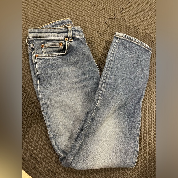 Acne studio denim jean $430 style name row str vintage size 25 - Picture 3 of 6